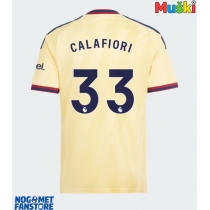 Arsenal Riccardo Calafiori #33 Rezervni Dres 2026-27 Kratak Rukav
